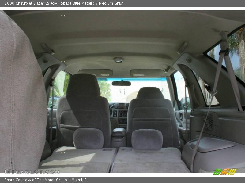 Space Blue Metallic / Medium Gray 2000 Chevrolet Blazer LS 4x4