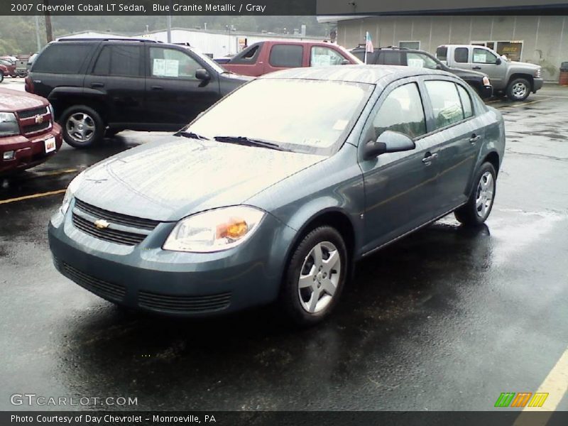 Blue Granite Metallic / Gray 2007 Chevrolet Cobalt LT Sedan