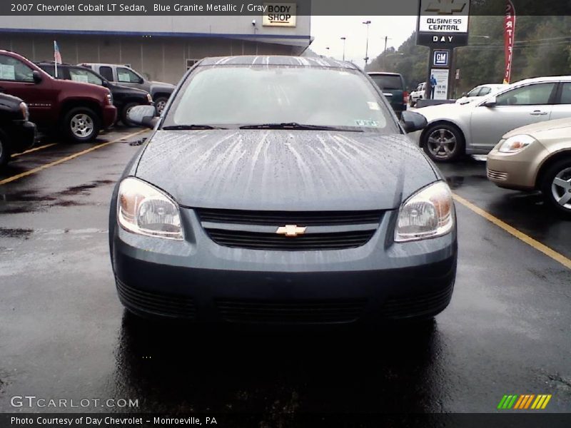 Blue Granite Metallic / Gray 2007 Chevrolet Cobalt LT Sedan