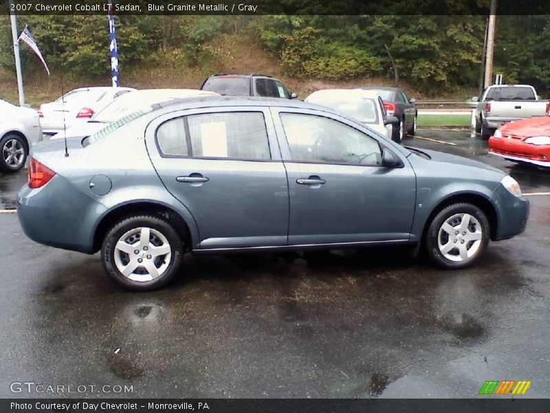 Blue Granite Metallic / Gray 2007 Chevrolet Cobalt LT Sedan