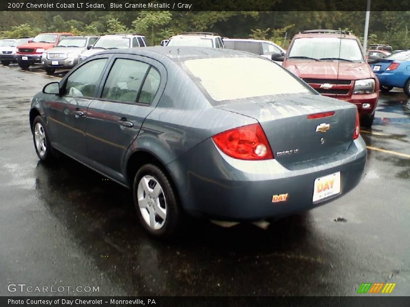 Blue Granite Metallic / Gray 2007 Chevrolet Cobalt LT Sedan