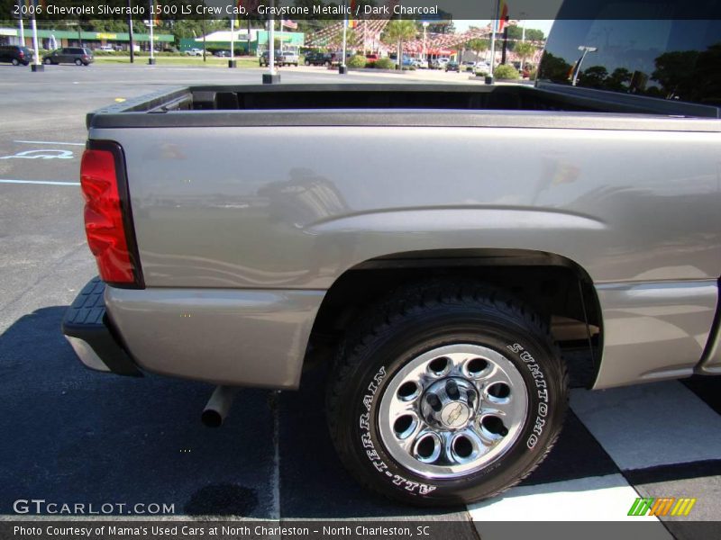 Graystone Metallic / Dark Charcoal 2006 Chevrolet Silverado 1500 LS Crew Cab