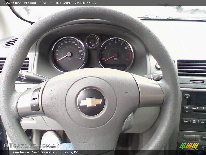 Blue Granite Metallic / Gray 2007 Chevrolet Cobalt LT Sedan