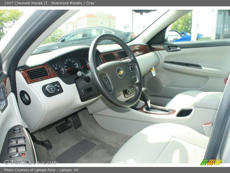 Silverstone Metallic / Gray 2007 Chevrolet Impala LT