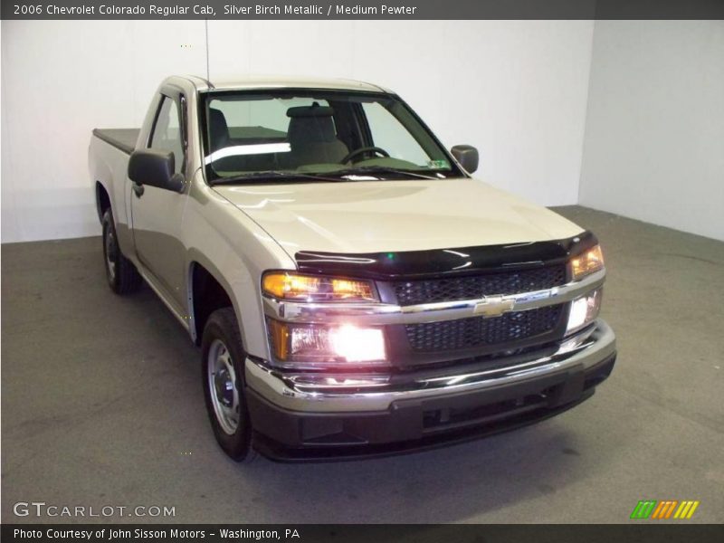 Silver Birch Metallic / Medium Pewter 2006 Chevrolet Colorado Regular Cab