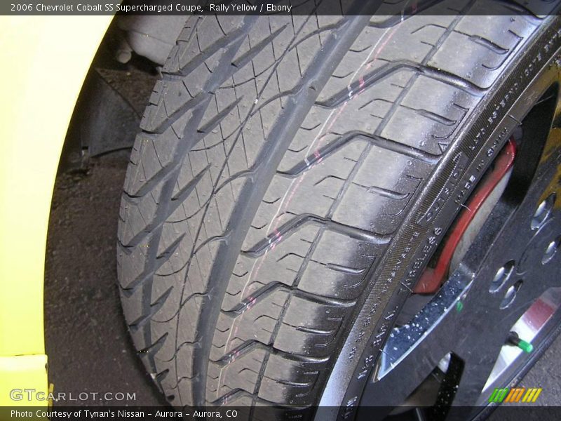 Rally Yellow / Ebony 2006 Chevrolet Cobalt SS Supercharged Coupe