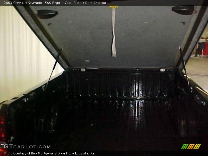 Black / Dark Charcoal 2003 Chevrolet Silverado 1500 Regular Cab