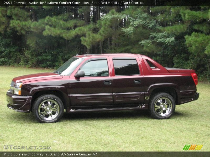 Sport Red Metallic / Dark Charcoal 2004 Chevrolet Avalanche Southern Comfort Conversion
