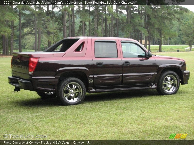 Sport Red Metallic / Dark Charcoal 2004 Chevrolet Avalanche Southern Comfort Conversion