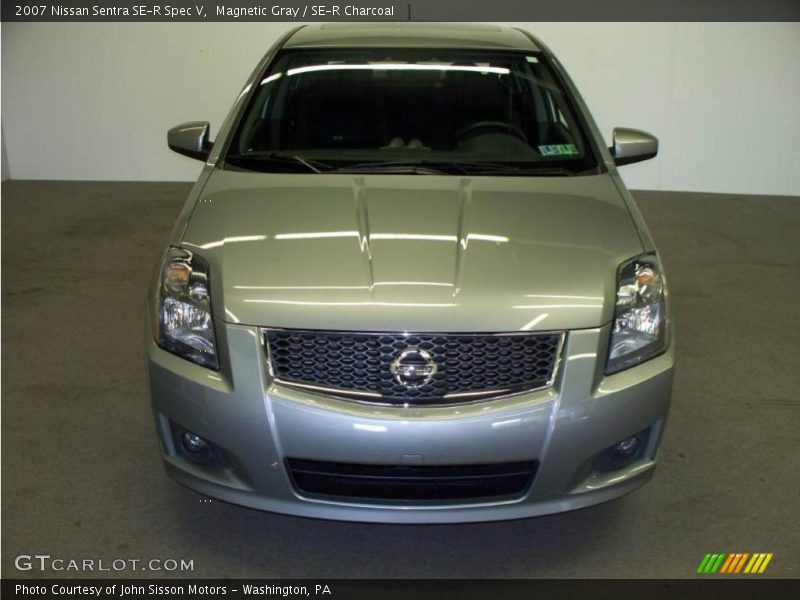 Magnetic Gray / SE-R Charcoal 2007 Nissan Sentra SE-R Spec V