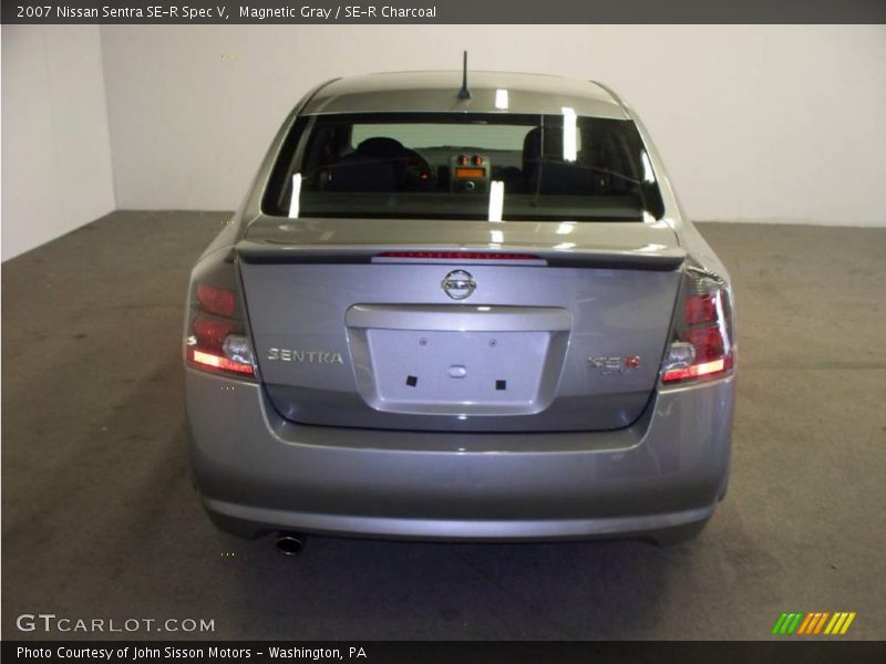 Magnetic Gray / SE-R Charcoal 2007 Nissan Sentra SE-R Spec V