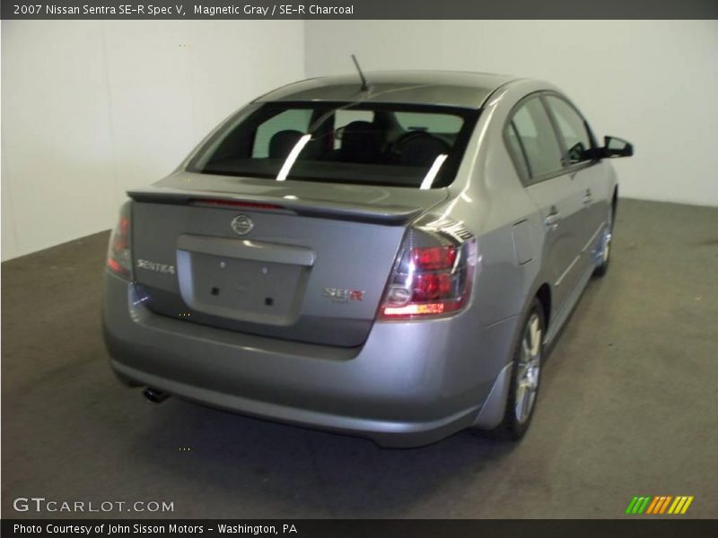 Magnetic Gray / SE-R Charcoal 2007 Nissan Sentra SE-R Spec V