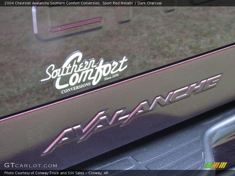 Sport Red Metallic / Dark Charcoal 2004 Chevrolet Avalanche Southern Comfort Conversion