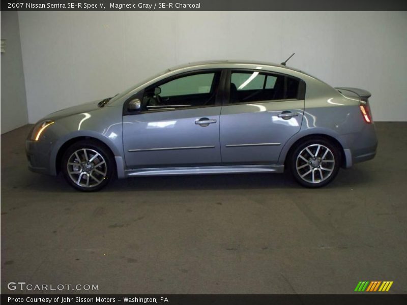 Magnetic Gray / SE-R Charcoal 2007 Nissan Sentra SE-R Spec V