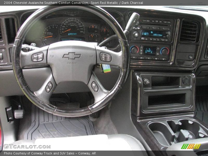 Sport Red Metallic / Dark Charcoal 2004 Chevrolet Avalanche Southern Comfort Conversion