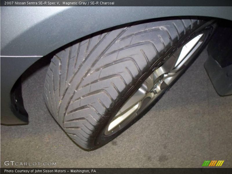 Magnetic Gray / SE-R Charcoal 2007 Nissan Sentra SE-R Spec V