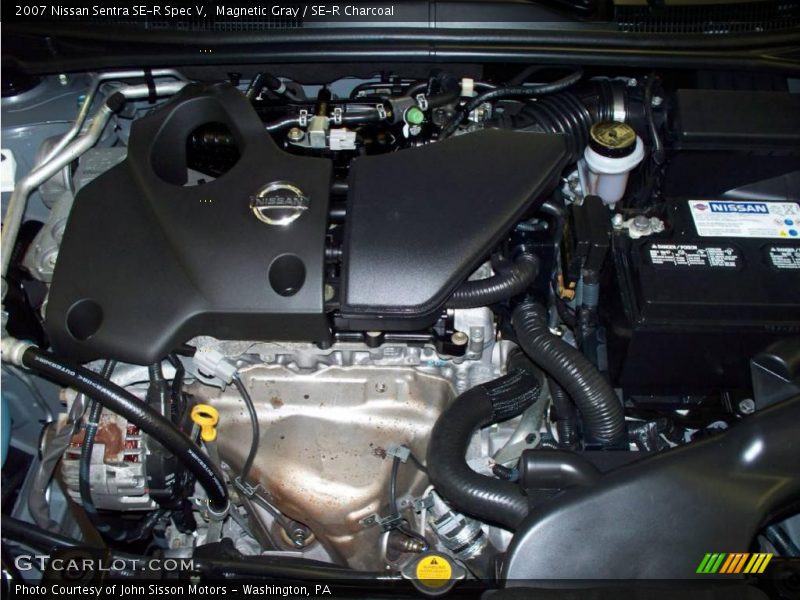 Magnetic Gray / SE-R Charcoal 2007 Nissan Sentra SE-R Spec V