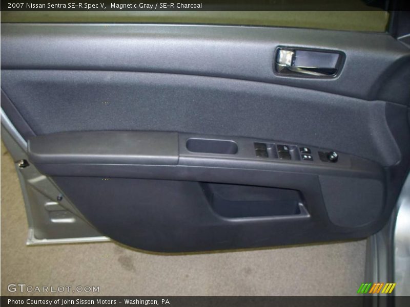 Magnetic Gray / SE-R Charcoal 2007 Nissan Sentra SE-R Spec V