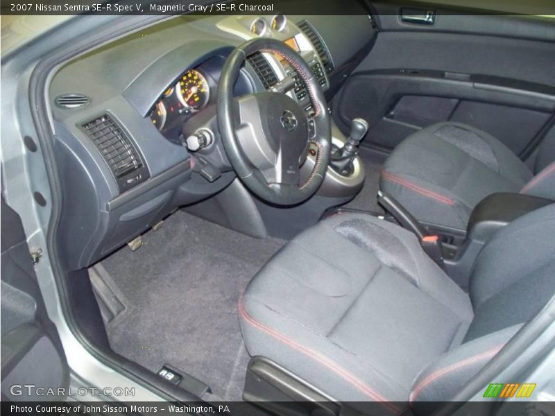 Magnetic Gray / SE-R Charcoal 2007 Nissan Sentra SE-R Spec V