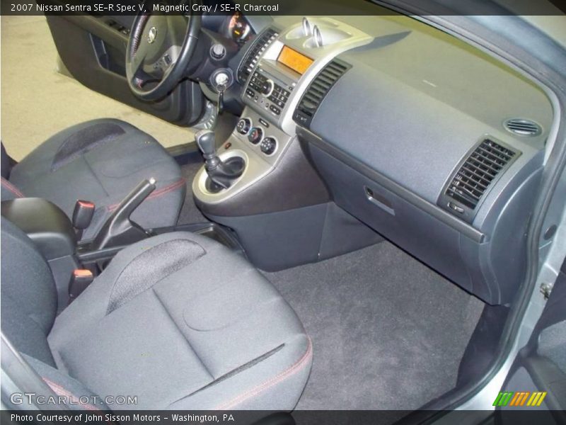 Magnetic Gray / SE-R Charcoal 2007 Nissan Sentra SE-R Spec V