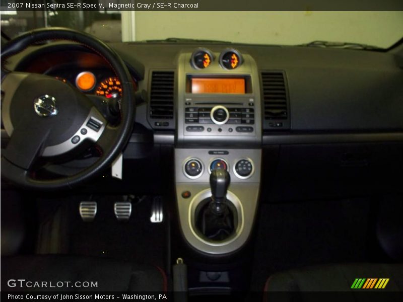 Magnetic Gray / SE-R Charcoal 2007 Nissan Sentra SE-R Spec V