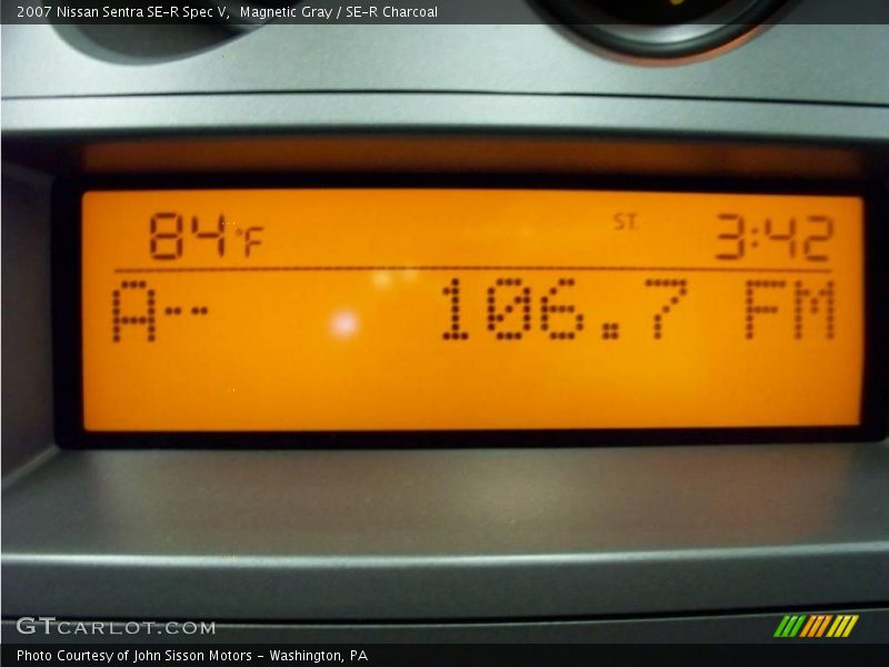 Magnetic Gray / SE-R Charcoal 2007 Nissan Sentra SE-R Spec V