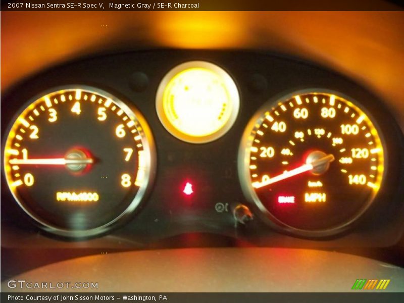 Magnetic Gray / SE-R Charcoal 2007 Nissan Sentra SE-R Spec V