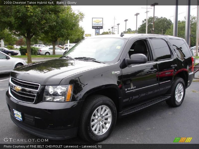 Black / Ebony 2009 Chevrolet Tahoe Hybrid 4x4