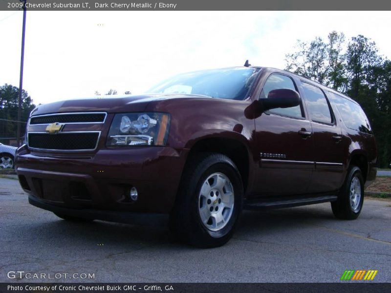 Dark Cherry Metallic / Ebony 2009 Chevrolet Suburban LT