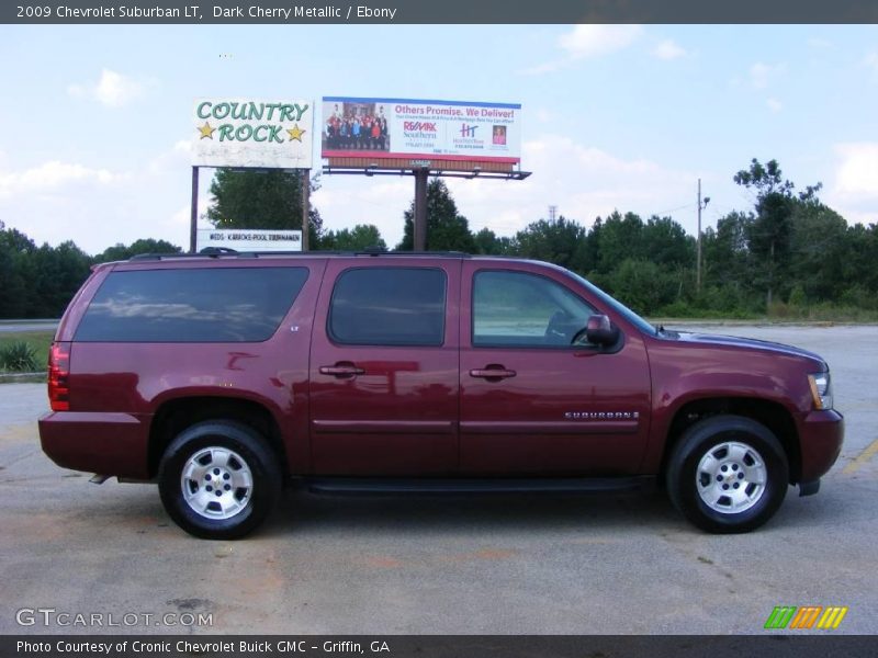 Dark Cherry Metallic / Ebony 2009 Chevrolet Suburban LT