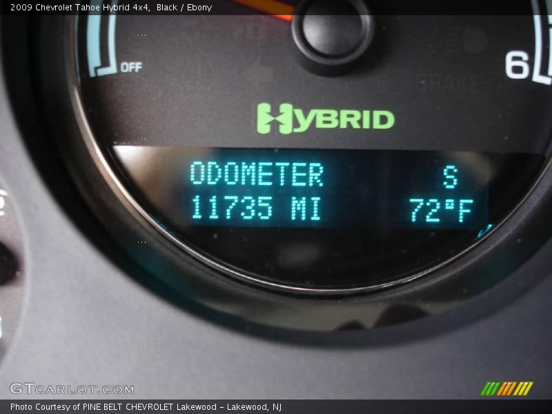 Black / Ebony 2009 Chevrolet Tahoe Hybrid 4x4