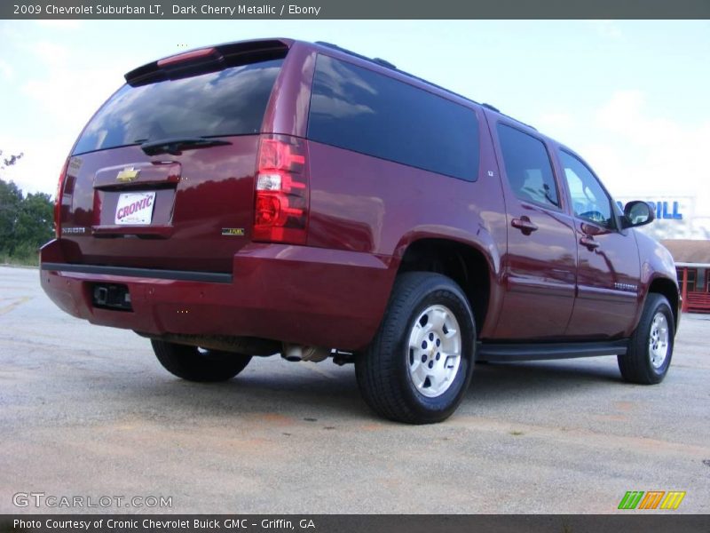 Dark Cherry Metallic / Ebony 2009 Chevrolet Suburban LT