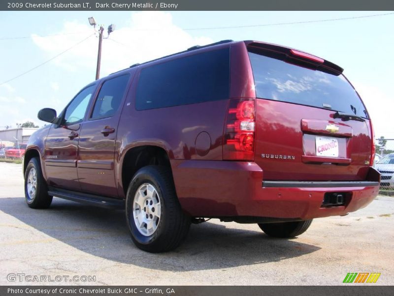 Dark Cherry Metallic / Ebony 2009 Chevrolet Suburban LT