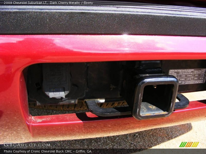 Dark Cherry Metallic / Ebony 2009 Chevrolet Suburban LT
