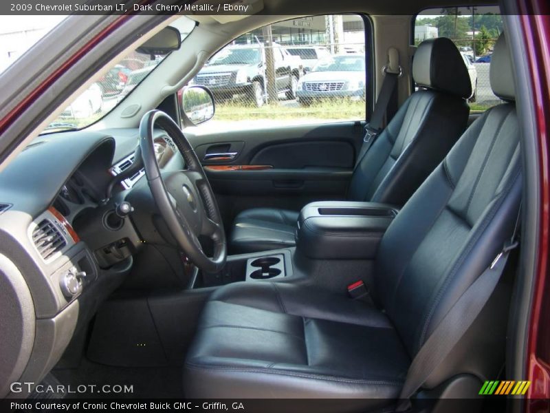 Dark Cherry Metallic / Ebony 2009 Chevrolet Suburban LT