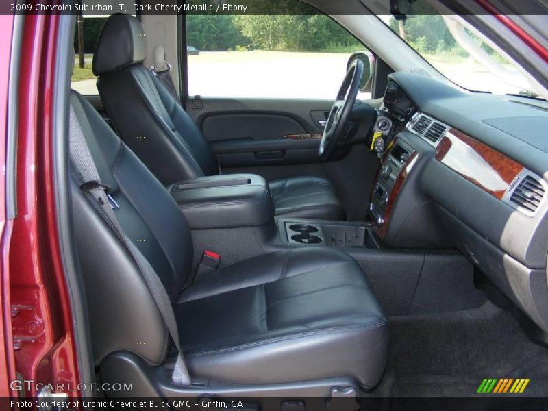 Dark Cherry Metallic / Ebony 2009 Chevrolet Suburban LT