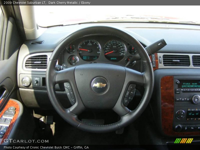 Dark Cherry Metallic / Ebony 2009 Chevrolet Suburban LT
