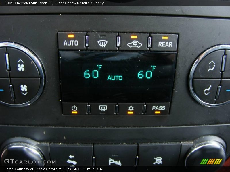 Dark Cherry Metallic / Ebony 2009 Chevrolet Suburban LT