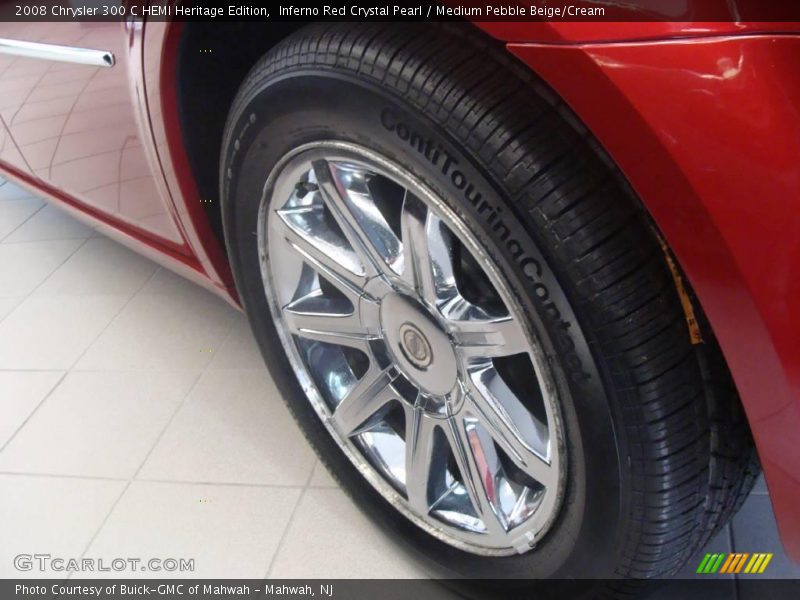 Inferno Red Crystal Pearl / Medium Pebble Beige/Cream 2008 Chrysler 300 C HEMI Heritage Edition