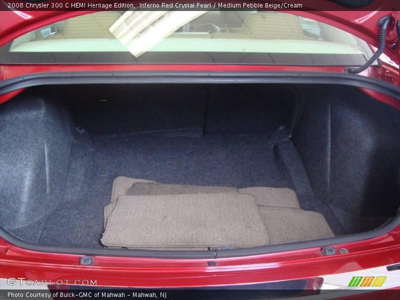 Inferno Red Crystal Pearl / Medium Pebble Beige/Cream 2008 Chrysler 300 C HEMI Heritage Edition
