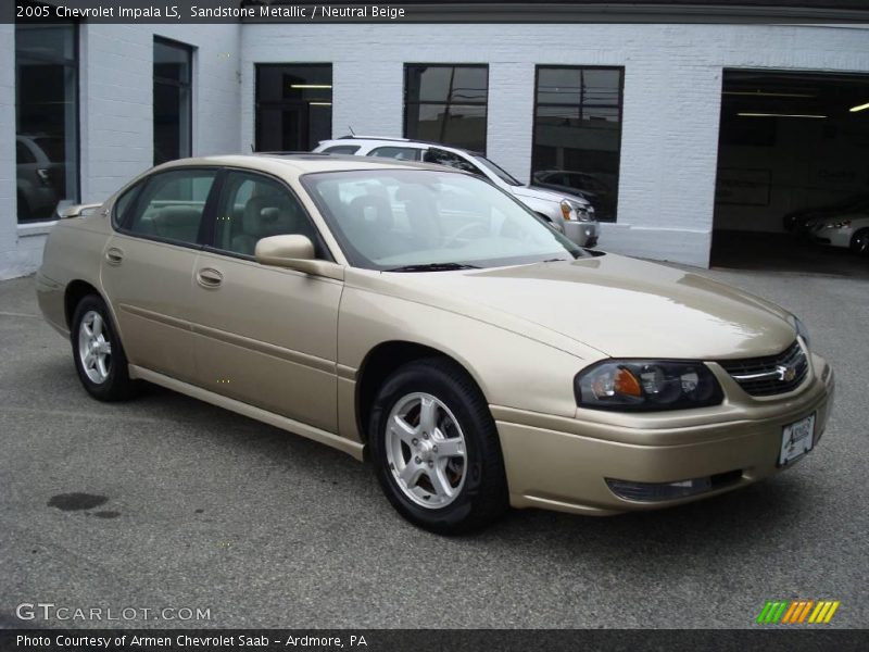 Sandstone Metallic / Neutral Beige 2005 Chevrolet Impala LS