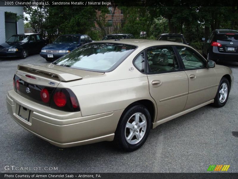 Sandstone Metallic / Neutral Beige 2005 Chevrolet Impala LS