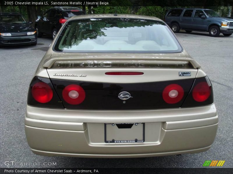 Sandstone Metallic / Neutral Beige 2005 Chevrolet Impala LS