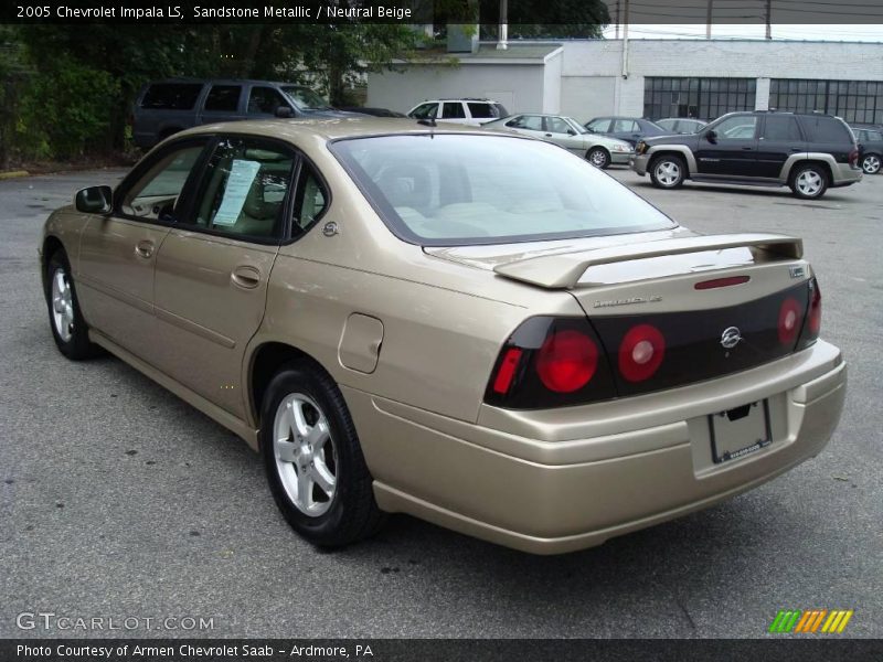 Sandstone Metallic / Neutral Beige 2005 Chevrolet Impala LS