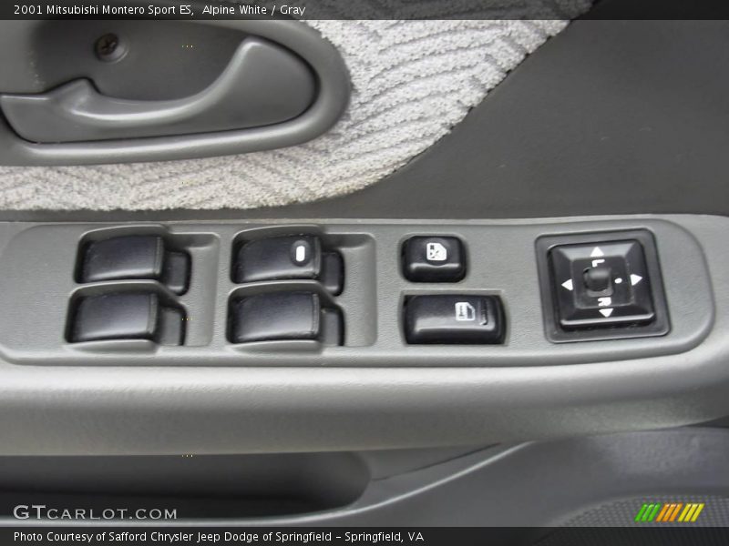 Alpine White / Gray 2001 Mitsubishi Montero Sport ES