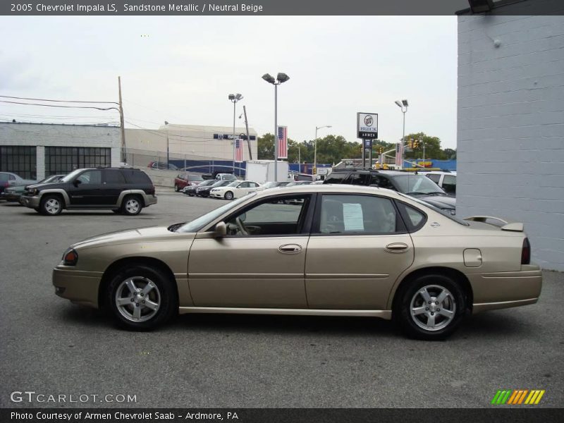Sandstone Metallic / Neutral Beige 2005 Chevrolet Impala LS