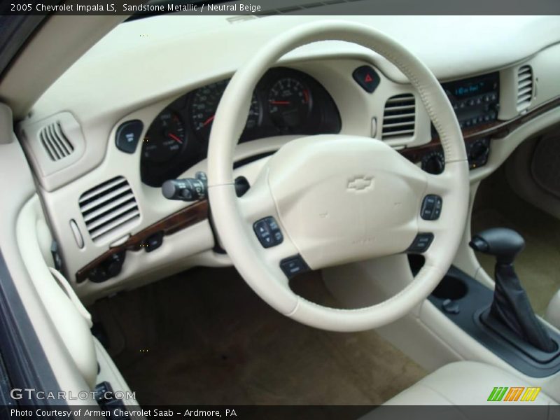 Sandstone Metallic / Neutral Beige 2005 Chevrolet Impala LS