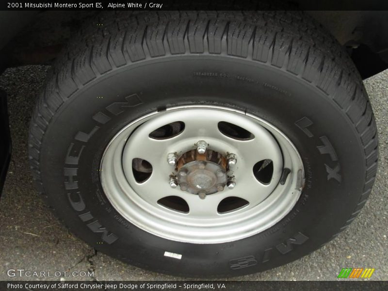 Alpine White / Gray 2001 Mitsubishi Montero Sport ES
