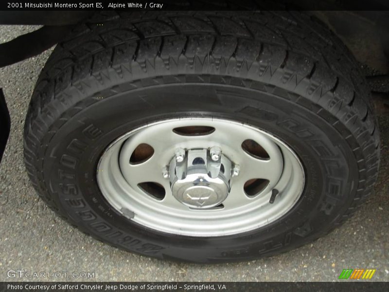 Alpine White / Gray 2001 Mitsubishi Montero Sport ES