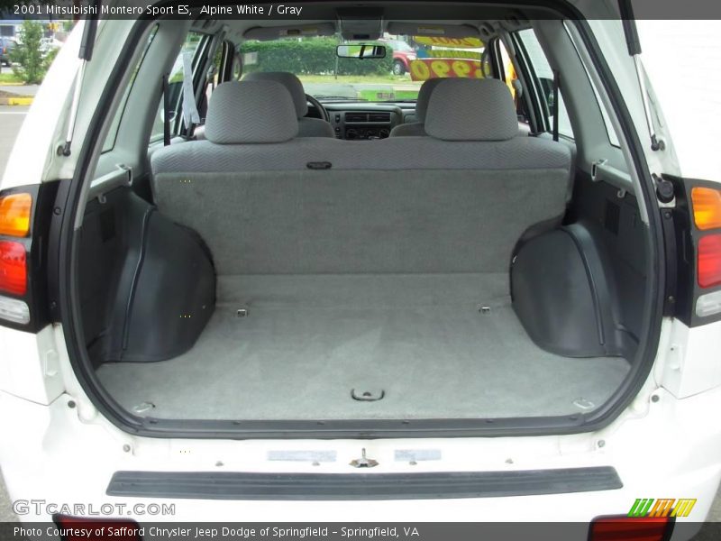 Alpine White / Gray 2001 Mitsubishi Montero Sport ES